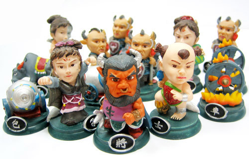 新年礼物 创意 礼品大话西游记立体人物象棋组